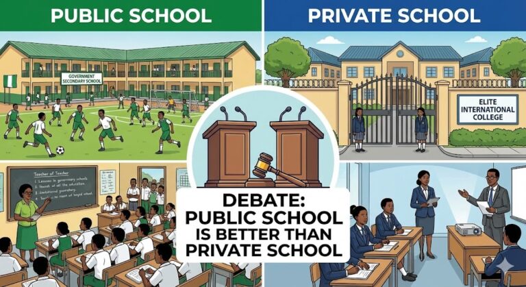 Debate: Public School is Better Than Private School (6 Winning Points)
