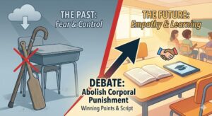 Debate: Corporal Punishment Should Be Abolished (6 Winning Points)