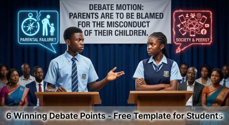 Debate: Parents Are to be Blamed for the Misconduct of Their Children (6 Winning Points)