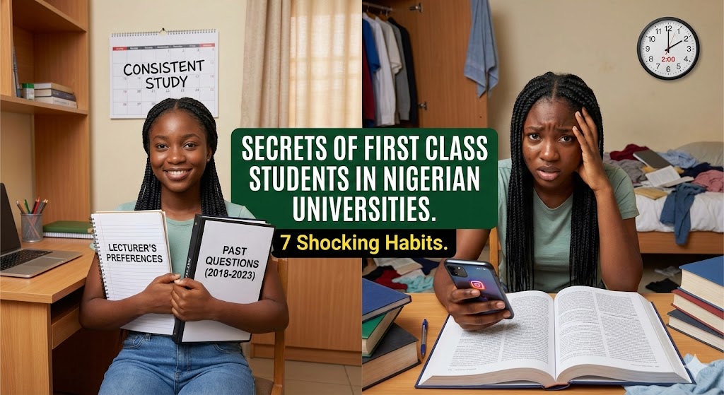 Secrets of First Class Students in Nigerian Universities: 7 Shocking Habits They Hide From You (Exposed)