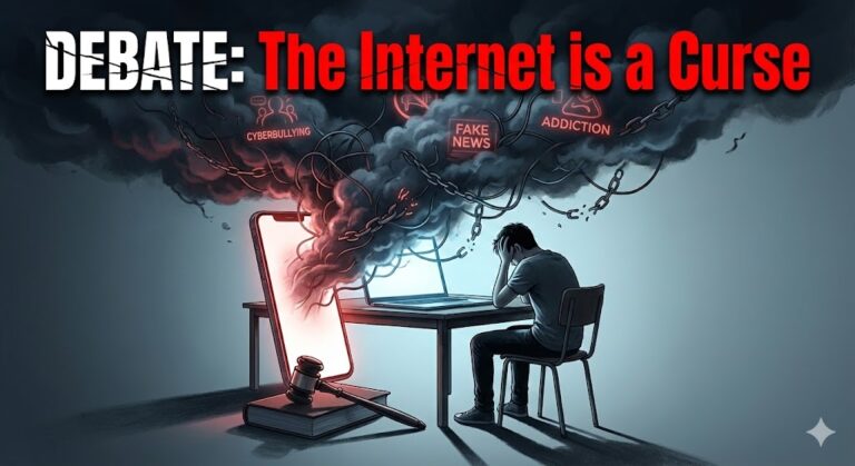 Debate: Internet is a Curse (7 Winning Points)