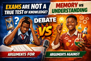Debate on Examination Is Not a True Test of Knowledge