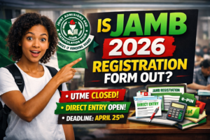 Is JAMB 2026 Registration Form Out? Latest Official Update