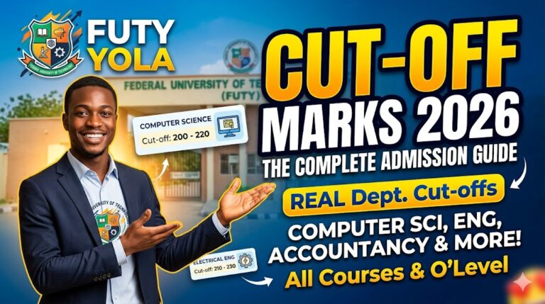 FUTY Yola Courses and Cut Off Mark