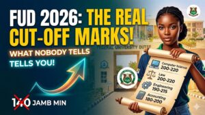Federal University Dutse Courses and Their Cut Off Mark 2026
