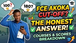 Federal College of Education Akoka Courses and Their Cut Off Mark