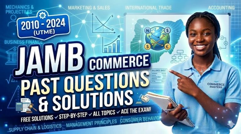 Commerce jamb past questions
