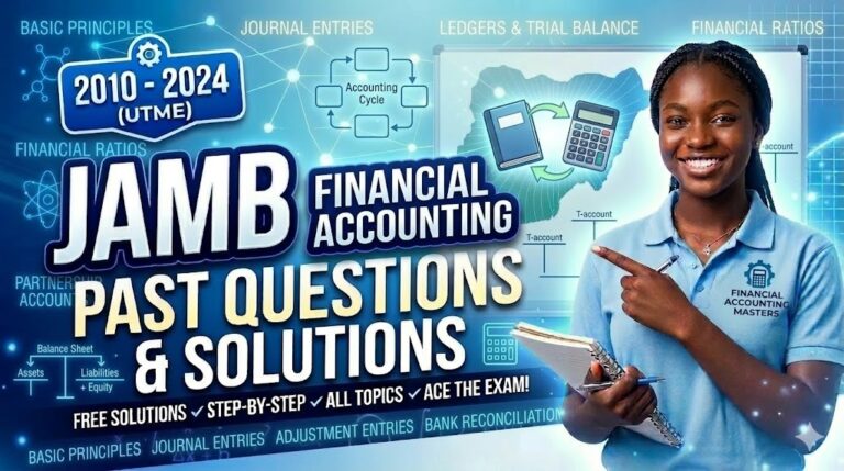 Principles Of accounting jamb past questions