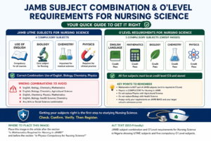 Olevel requirements for nursing 