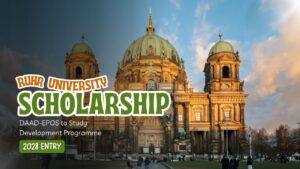 Ruhr University DAAD EPOS Scholarships 2028 in Germany